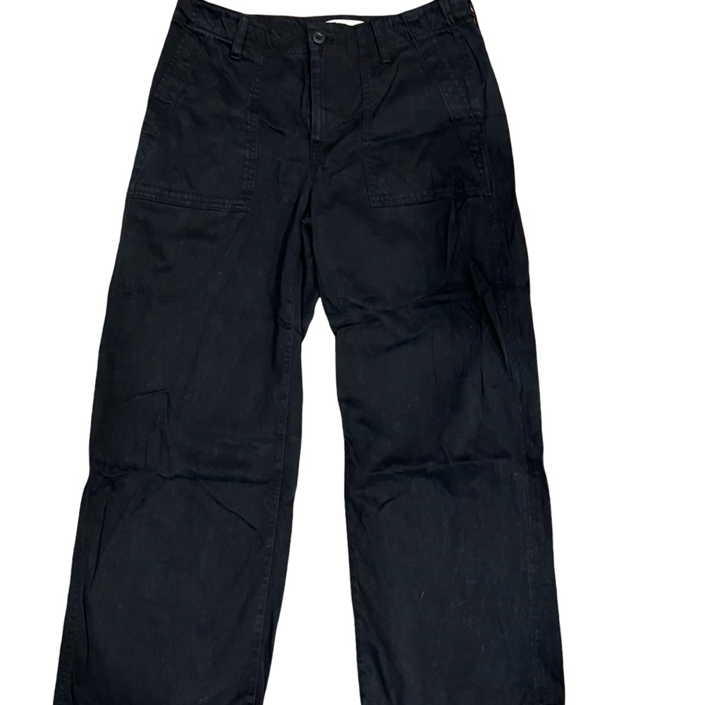 Madewell Women's Black Wide Leg Pants